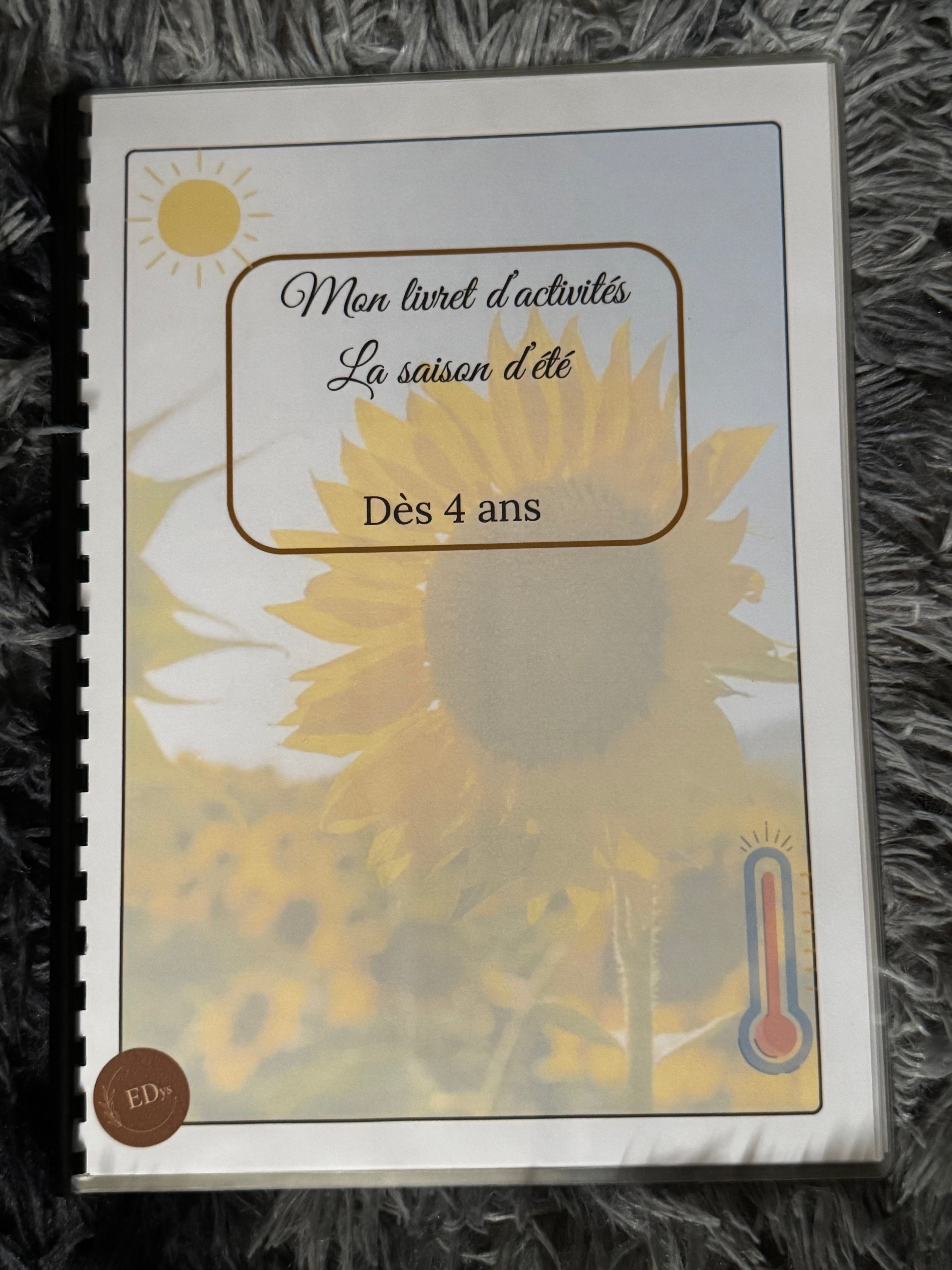 Livret activité "été"